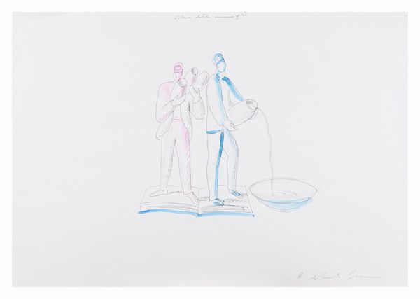 Roberto Barni : Valeria delle meraviglie (8)  - Asta Asta di Arte Moderna e Contemporanea - Associazione Nazionale - Case d'Asta italiane