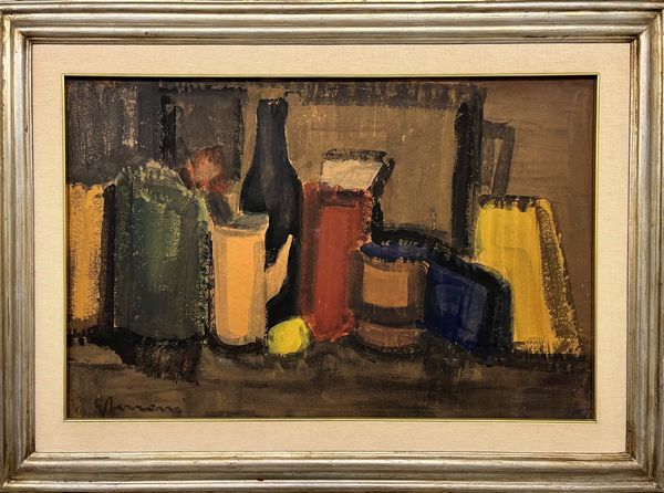 Guido Ferroni : Composizione  - Asta Asta di Arte Moderna e Contemporanea - Associazione Nazionale - Case d'Asta italiane