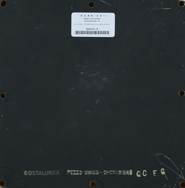 FRANCO COSTALONGA : Operazione QC - EG  - Asta Asta di Arte Moderna e Contemporanea - Associazione Nazionale - Case d'Asta italiane