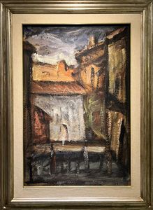 Guido Ferroni - Paese con figure