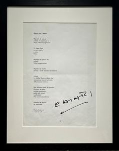 Giuseppe Chiari - Regalare la parola