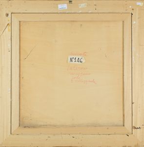 Antonio Possenti : Interno viareggino con 2 villeggianti  - Asta Asta di Arte Moderna e Contemporanea - Associazione Nazionale - Case d'Asta italiane