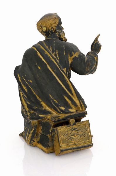 San Pietro in cattedra  - Asta ASTA A TEMPO - Antiquariato, Dipinti, Oggetti d'Arte e Pastori da Presepe Napoletani - Associazione Nazionale - Case d'Asta italiane