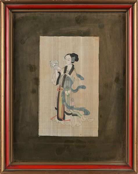 Coppia di dipinti a tempera su seta raffiguranti la divinità orientale Magu, Cina per l'esportazione, fine XIX/inizi XX secolo  - Asta ASTA A TEMPO - Antiquariato, Dipinti, Oggetti d'Arte e Pastori da Presepe Napoletani - Associazione Nazionale - Case d'Asta italiane