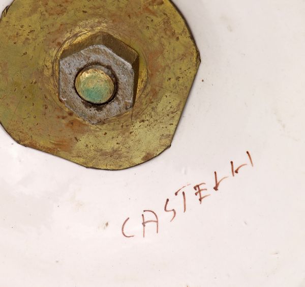 Lucerna a tre beccucci in ceramica  - Asta ASTA A TEMPO - Antiquariato, Dipinti, Oggetti d'Arte e Pastori da Presepe Napoletani - Associazione Nazionale - Case d'Asta italiane