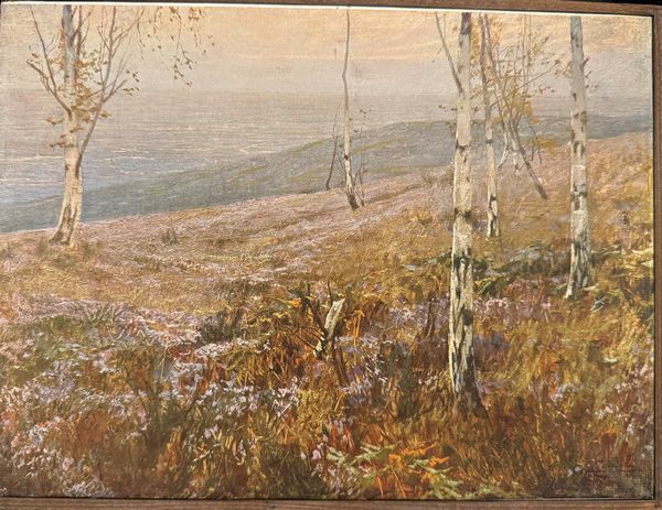 Paesaggio invernale con erica in fiore  - Asta ASTA A TEMPO - Antiquariato, Dipinti, Oggetti d'Arte e Pastori da Presepe Napoletani - Associazione Nazionale - Case d'Asta italiane