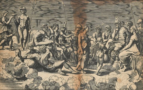 GIOVANNI JACOPO CARAGLIO : Incisione  - Asta ASTA A TEMPO - Antiquariato, Dipinti, Oggetti d'Arte e Pastori da Presepe Napoletani - Associazione Nazionale - Case d'Asta italiane