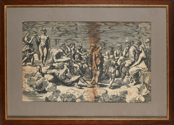 GIOVANNI JACOPO CARAGLIO : Incisione  - Asta ASTA A TEMPO - Antiquariato, Dipinti, Oggetti d'Arte e Pastori da Presepe Napoletani - Associazione Nazionale - Case d'Asta italiane