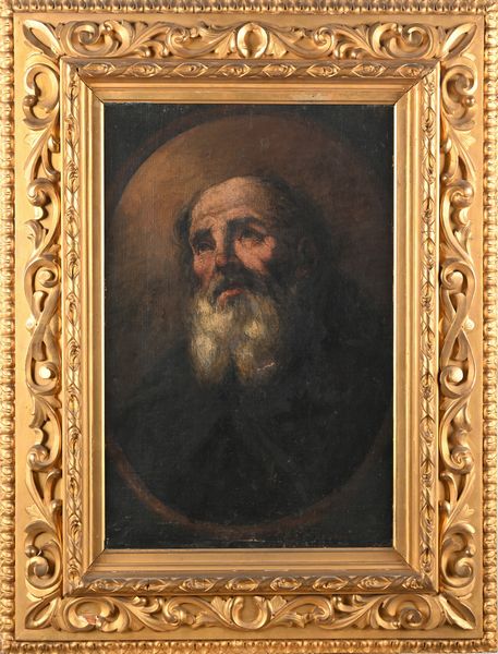 Scuola romana del XVIII secolo : San Pietro  - Asta ASTA A TEMPO - Antiquariato, Dipinti, Oggetti d'Arte e Pastori da Presepe Napoletani - Associazione Nazionale - Case d'Asta italiane