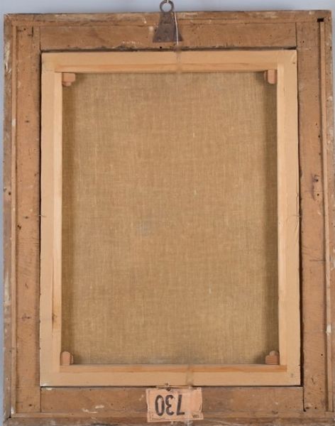 PITTORE DEL XVIII SECOLO : Ritratto di nobildonna  - Asta ASTA A TEMPO - Antiquariato, Dipinti, Oggetti d'Arte e Pastori da Presepe Napoletani - Associazione Nazionale - Case d'Asta italiane