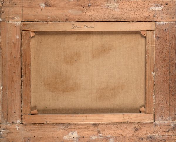 Girolamo Gianni : Gianni - Veduta lungo mare  - Asta ASTA A TEMPO - Antiquariato, Dipinti, Oggetti d'Arte e Pastori da Presepe Napoletani - Associazione Nazionale - Case d'Asta italiane