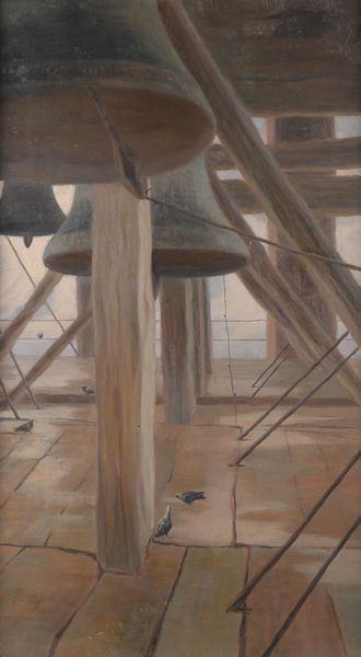 PITTORE DEL XX SECOLO : a) Gallo b) Campane  - Asta ASTA A TEMPO - Antiquariato, Dipinti, Oggetti d'Arte e Pastori da Presepe Napoletani - Associazione Nazionale - Case d'Asta italiane