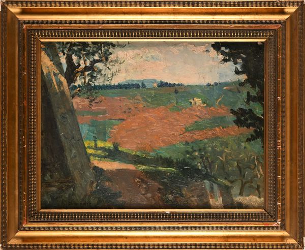 Alphons Hollaender : Paesaggio  - Asta ASTA A TEMPO - Antiquariato, Dipinti, Oggetti d'Arte e Pastori da Presepe Napoletani - Associazione Nazionale - Case d'Asta italiane