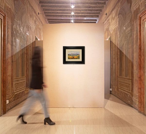 Filippo Anivitti : Campagna Romana  - Asta ASTA A TEMPO - Antiquariato, Dipinti, Oggetti d'Arte e Pastori da Presepe Napoletani - Associazione Nazionale - Case d'Asta italiane