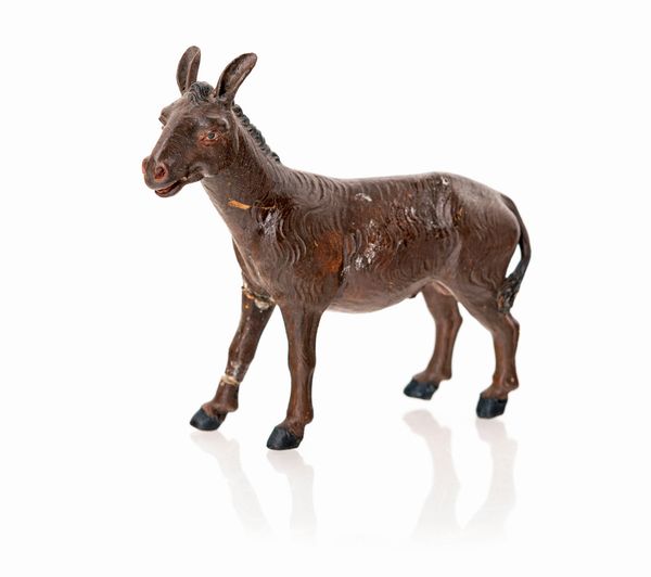 Asino ragliante  - Asta ASTA A TEMPO - Antiquariato, Dipinti, Oggetti d'Arte e Pastori da Presepe Napoletani - Associazione Nazionale - Case d'Asta italiane