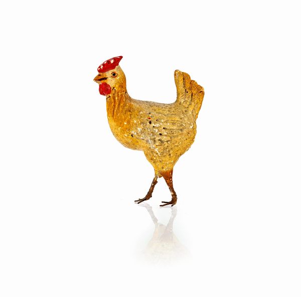 Pollo  - Asta ASTA A TEMPO - Antiquariato, Dipinti, Oggetti d'Arte e Pastori da Presepe Napoletani - Associazione Nazionale - Case d'Asta italiane