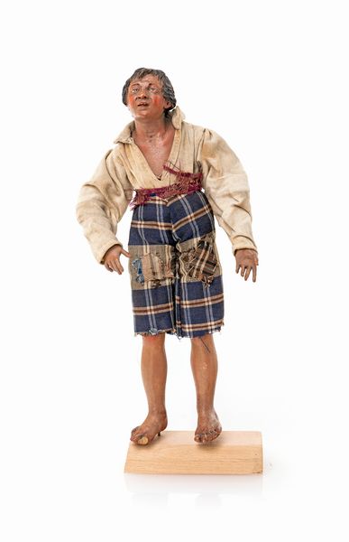 Pastore della meraviglia  - Asta ASTA A TEMPO - Antiquariato, Dipinti, Oggetti d'Arte e Pastori da Presepe Napoletani - Associazione Nazionale - Case d'Asta italiane