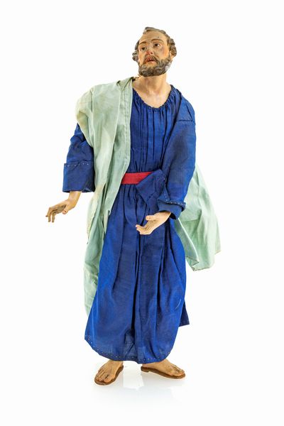 San Giuseppe  - Asta ASTA A TEMPO - Antiquariato, Dipinti, Oggetti d'Arte e Pastori da Presepe Napoletani - Associazione Nazionale - Case d'Asta italiane