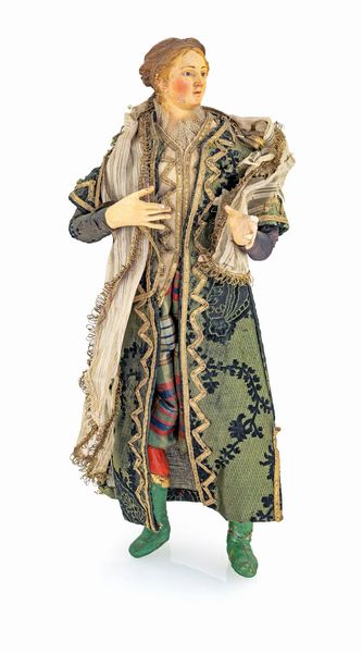 Gentildonna circassa  - Asta ASTA A TEMPO - Antiquariato, Dipinti, Oggetti d'Arte e Pastori da Presepe Napoletani - Associazione Nazionale - Case d'Asta italiane