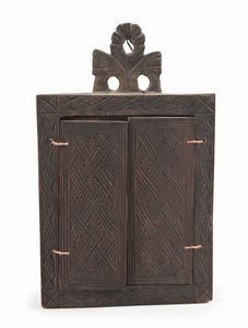 Trittico devozionale  - Asta ASTA A TEMPO - Antiquariato, Dipinti, Oggetti d'Arte e Pastori da Presepe Napoletani - Associazione Nazionale - Case d'Asta italiane