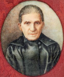 Miniaturista del XIX secolo : Ritratto di anziana  - Asta ASTA A TEMPO - Antiquariato, Dipinti, Oggetti d'Arte e Pastori da Presepe Napoletani - Associazione Nazionale - Case d'Asta italiane
