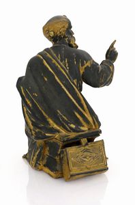 San Pietro in cattedra  - Asta ASTA A TEMPO - Antiquariato, Dipinti, Oggetti d'Arte e Pastori da Presepe Napoletani - Associazione Nazionale - Case d'Asta italiane