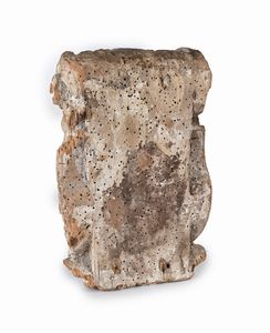 Antico mascherone in legno intagliato  - Asta ASTA A TEMPO - Antiquariato, Dipinti, Oggetti d'Arte e Pastori da Presepe Napoletani - Associazione Nazionale - Case d'Asta italiane