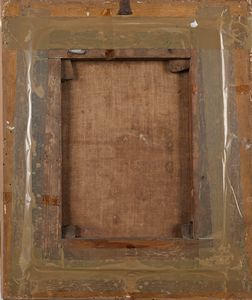 PITTORE DEL XVIII SECOLO : Madonna con bambino  - Asta ASTA A TEMPO - Antiquariato, Dipinti, Oggetti d'Arte e Pastori da Presepe Napoletani - Associazione Nazionale - Case d'Asta italiane