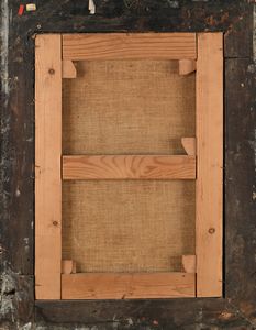 Scuola italiana del XVIII secolo : San Francesco penitente  - Asta ASTA A TEMPO - Antiquariato, Dipinti, Oggetti d'Arte e Pastori da Presepe Napoletani - Associazione Nazionale - Case d'Asta italiane