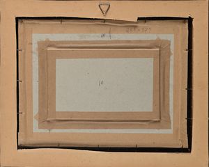 Ezelino Briante : Marina con velieri  - Asta ASTA A TEMPO - Antiquariato, Dipinti, Oggetti d'Arte e Pastori da Presepe Napoletani - Associazione Nazionale - Case d'Asta italiane