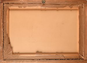 PITTORE DEL XX SECOLO : Golfo di Napoli  - Asta ASTA A TEMPO - Antiquariato, Dipinti, Oggetti d'Arte e Pastori da Presepe Napoletani - Associazione Nazionale - Case d'Asta italiane