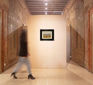 Filippo Anivitti : Campagna Romana  - Asta ASTA A TEMPO - Antiquariato, Dipinti, Oggetti d'Arte e Pastori da Presepe Napoletani - Associazione Nazionale - Case d'Asta italiane