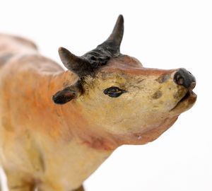 Bue muggente  - Asta ASTA A TEMPO - Antiquariato, Dipinti, Oggetti d'Arte e Pastori da Presepe Napoletani - Associazione Nazionale - Case d'Asta italiane