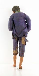 Statua vestita di San Giuseppe  - Asta ASTA A TEMPO - Antiquariato, Dipinti, Oggetti d'Arte e Pastori da Presepe Napoletani - Associazione Nazionale - Case d'Asta italiane