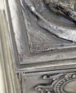 Mario Restelli : Santa Lucia  - Asta ASTA A TEMPO - Antiquariato, Dipinti, Oggetti d'Arte e Pastori da Presepe Napoletani - Associazione Nazionale - Case d'Asta italiane