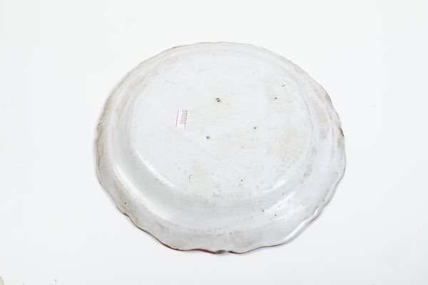 Quattro piatti.<BR>Italia centrale, XX secolo.  - Asta Maioliche, Porcellane e Vetri - Associazione Nazionale - Case d'Asta italiane