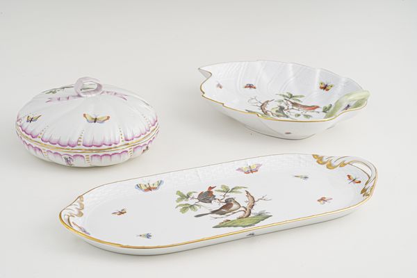 Scatola modello Rothschild.<BR>Ungheria, Manifattura Herend, XX secolo.  - Asta Maioliche, Porcellane e Vetri - Associazione Nazionale - Case d'Asta italiane