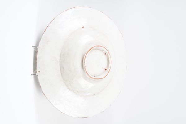 Piatto da parata. <BR>Deruta, XX secolo.  - Asta Maioliche, Porcellane e Vetri - Associazione Nazionale - Case d'Asta italiane