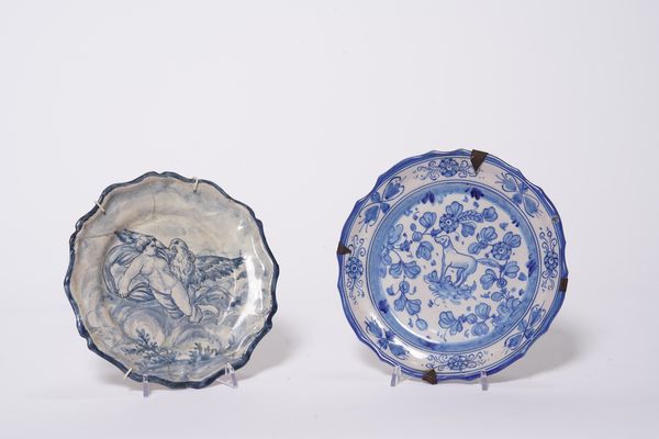 Lotto di diverse ceramiche, XIX-XX secolo.  - Asta Maioliche, Porcellane e Vetri - Associazione Nazionale - Case d'Asta italiane