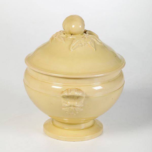 Zuppiera.<BR>Francia, Bottega Bonnet, XX secolo.<BR>  - Asta Maioliche, Porcellane e Vetri - Associazione Nazionale - Case d'Asta italiane