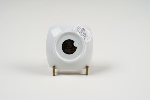 Ciotolina Christmas Chariot 2007.<BR>Manifattura Rosenthal per Versace.  - Asta Maioliche, Porcellane e Vetri - Associazione Nazionale - Case d'Asta italiane