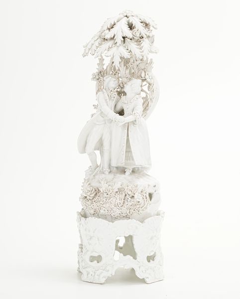 Gruppo con base.<BR>Veneto, XIX secolo.<BR>  - Asta Maioliche, Porcellane e Vetri - Associazione Nazionale - Case d'Asta italiane