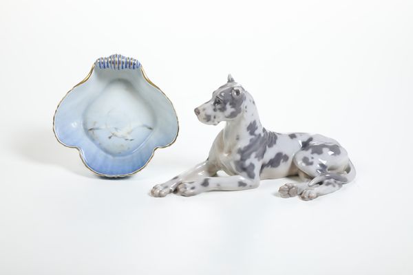 Vaso.<BR>Danimarca, Manifattura Royal Copenaghen, 1955.  - Asta Maioliche, Porcellane e Vetri - Associazione Nazionale - Case d'Asta italiane