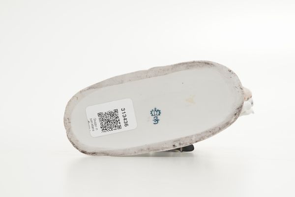 Figurina di soldato a cavallo.<BR>Germania, Turingia, Manifattura di Sitzendorf, XX secolo.  - Asta Maioliche, Porcellane e Vetri - Associazione Nazionale - Case d'Asta italiane