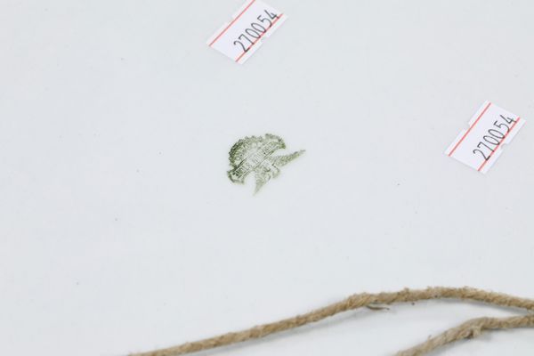 Due piatti.<BR>Laveno, societ ceramica Italiana, prima met del XX secolo.  - Asta Maioliche, Porcellane e Vetri - Associazione Nazionale - Case d'Asta italiane