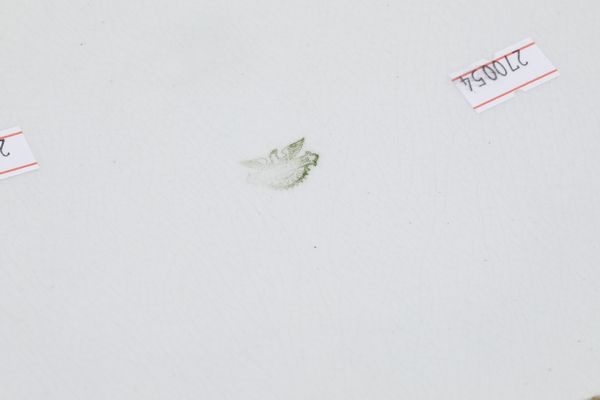 Due piatti.<BR>Laveno, societ ceramica Italiana, prima met del XX secolo.  - Asta Maioliche, Porcellane e Vetri - Associazione Nazionale - Case d'Asta italiane