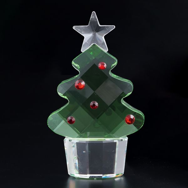 Felix L'albero di Natale.<BR>Swarovski scs edizione annuale 2007.<BR>Designer Eva Maria Ried.  - Asta Maioliche, Porcellane e Vetri - Associazione Nazionale - Case d'Asta italiane