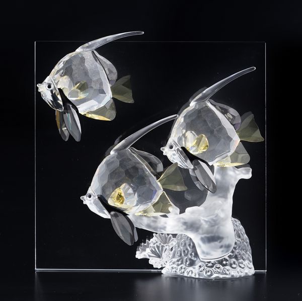 Wonder of the Sea - Community.<BR>Swarovski scs edizione annuale 2007.<BR>Designer Heinz Tabertshofer.  - Asta Maioliche, Porcellane e Vetri - Associazione Nazionale - Case d'Asta italiane