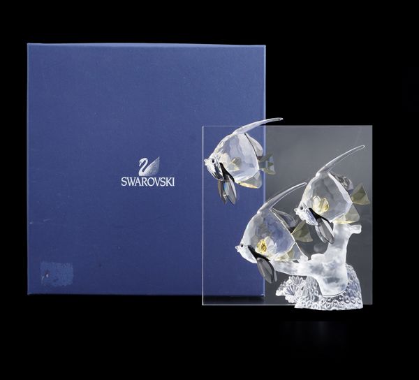 Wonder of the Sea - Community.<BR>Swarovski scs edizione annuale 2007.<BR>Designer Heinz Tabertshofer.  - Asta Maioliche, Porcellane e Vetri - Associazione Nazionale - Case d'Asta italiane