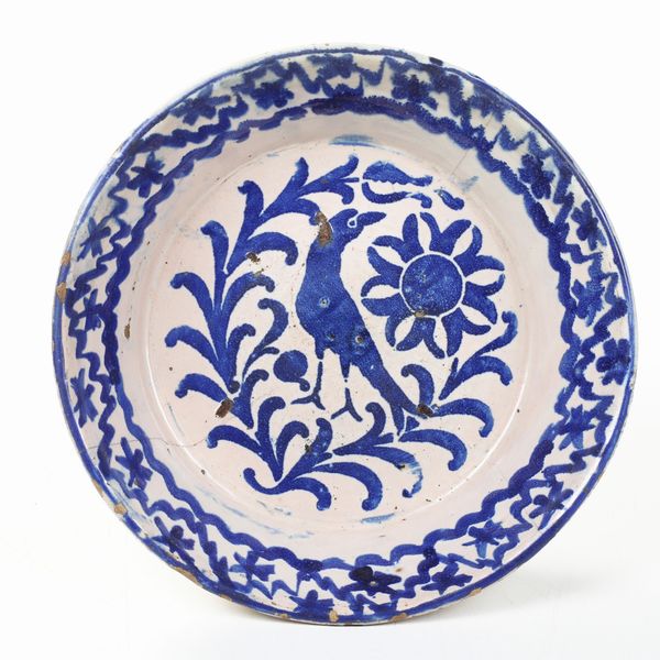 Ciotola.<BR>Spagna, Granada, XIX secolo.  - Asta Maioliche, Porcellane e Vetri - Associazione Nazionale - Case d'Asta italiane